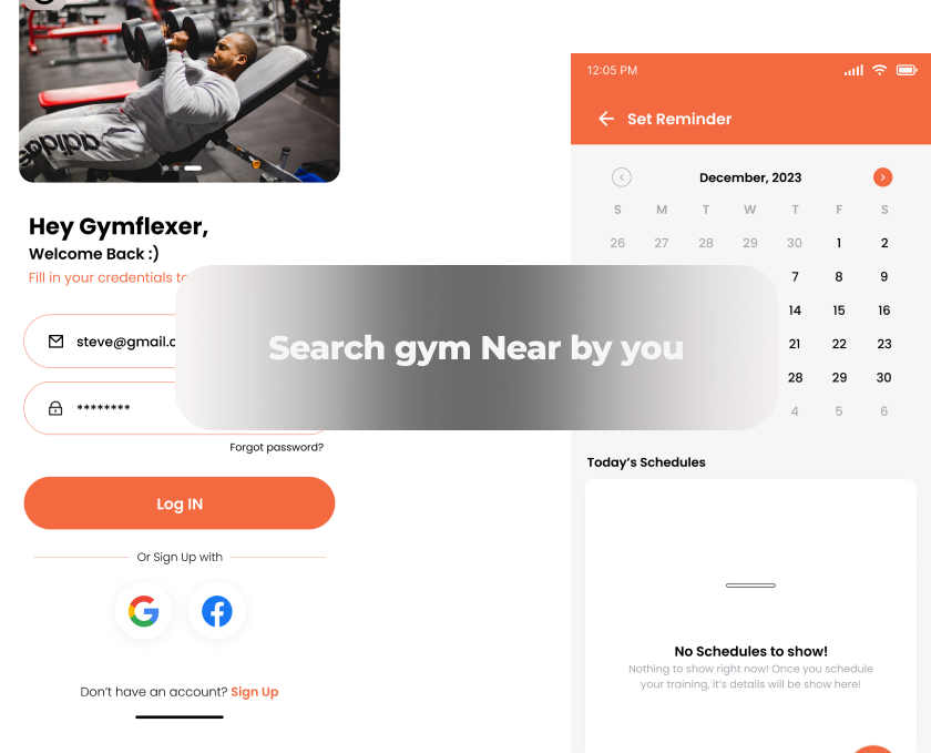 Fitness tracking app