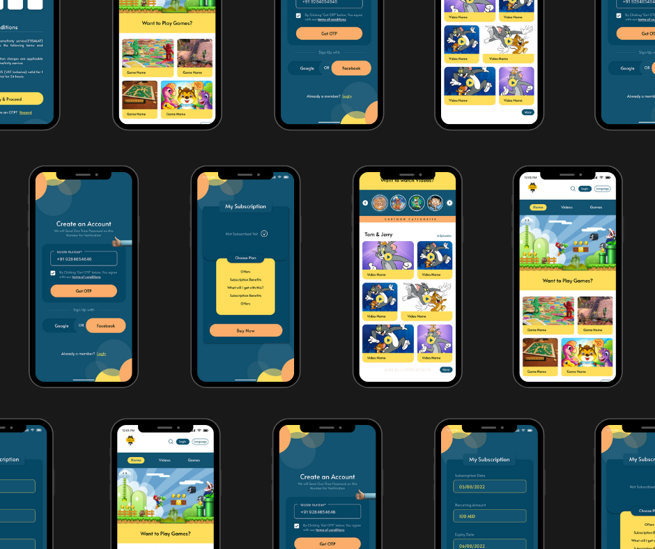 Kids Portal Progress