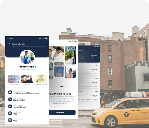 Transport mobile app